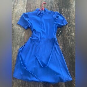 Rebel Sugar Royal Blue Midi Dress